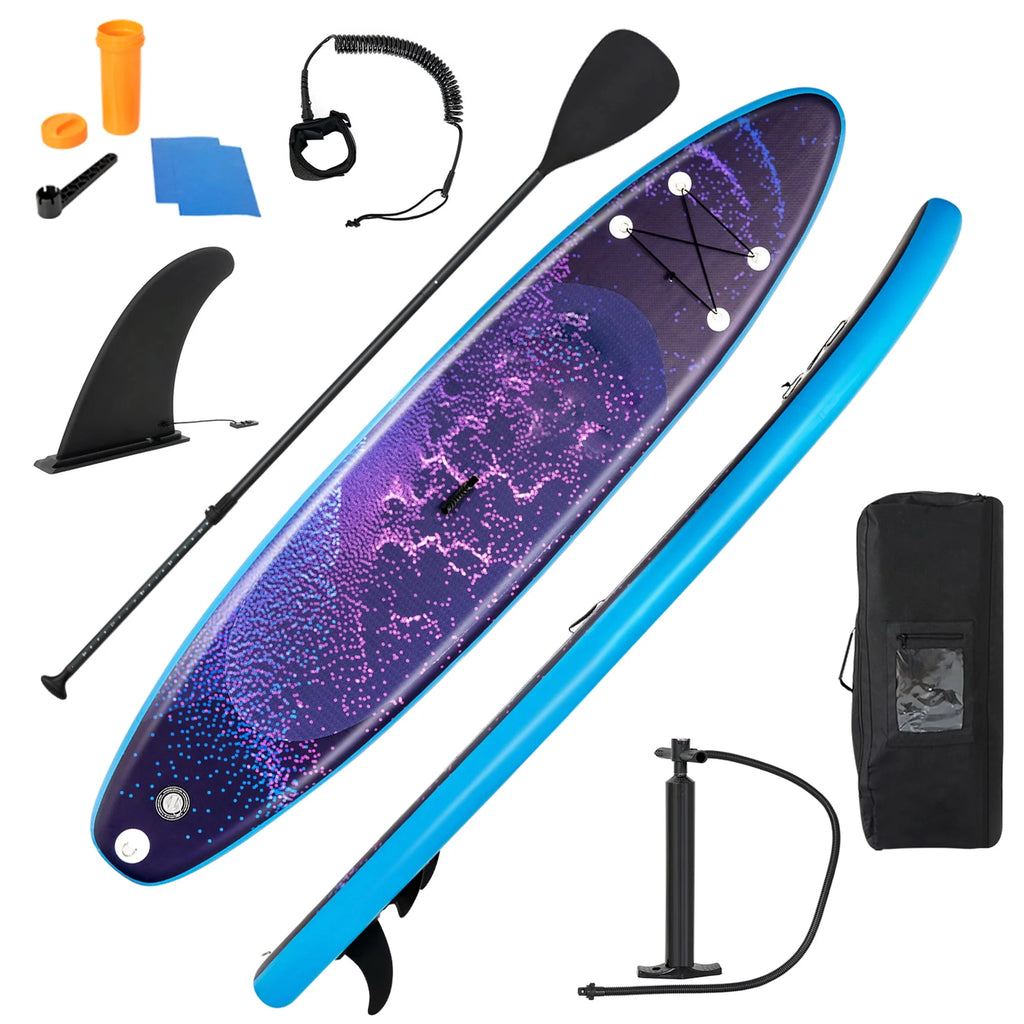 10.5 ft Inflatable Stand-Up Paddle Board Non-Slip Deck O4822