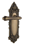 Antique Brass Privacy Door Lever Set N357