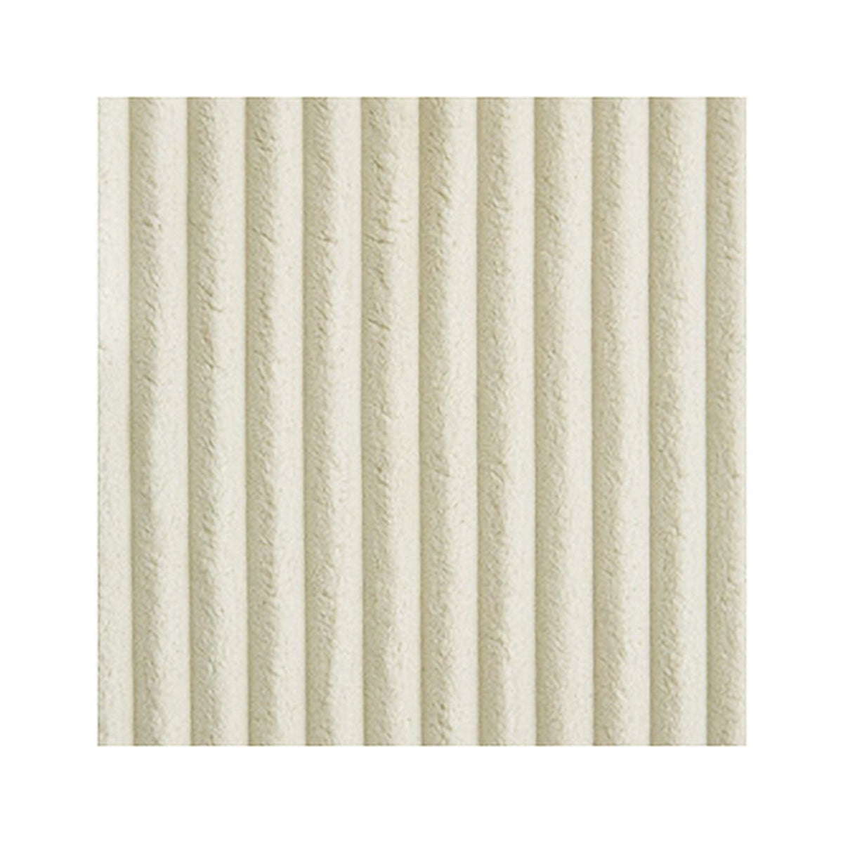 Oversized Fabric Accent Ottoman in Ivory X423959