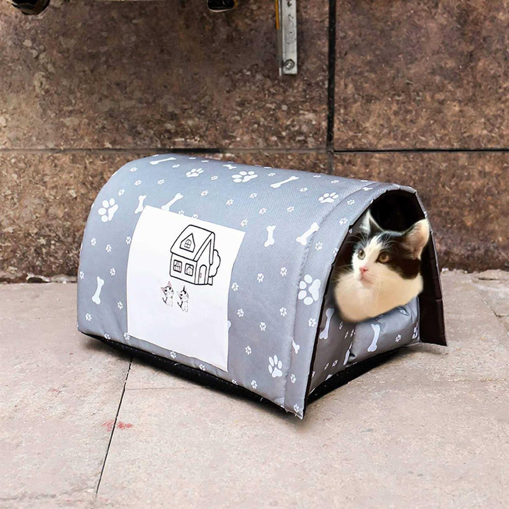Outdoor Foldable Cotton Filled Cat House Y90356