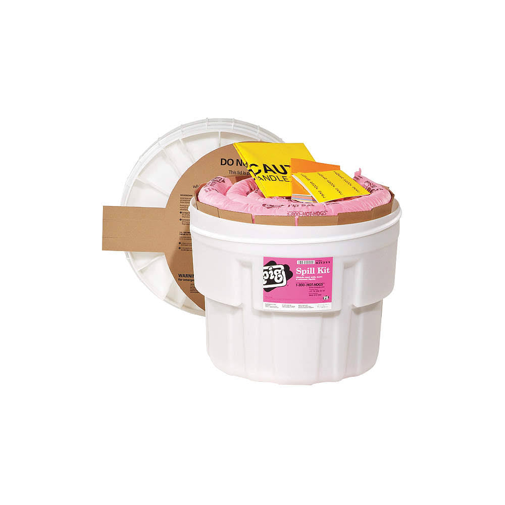 Spill Kit, Chem/hazmat, White M170