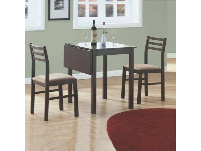 3 Piece Solid-Top Drop Leaf Dining Set P817985