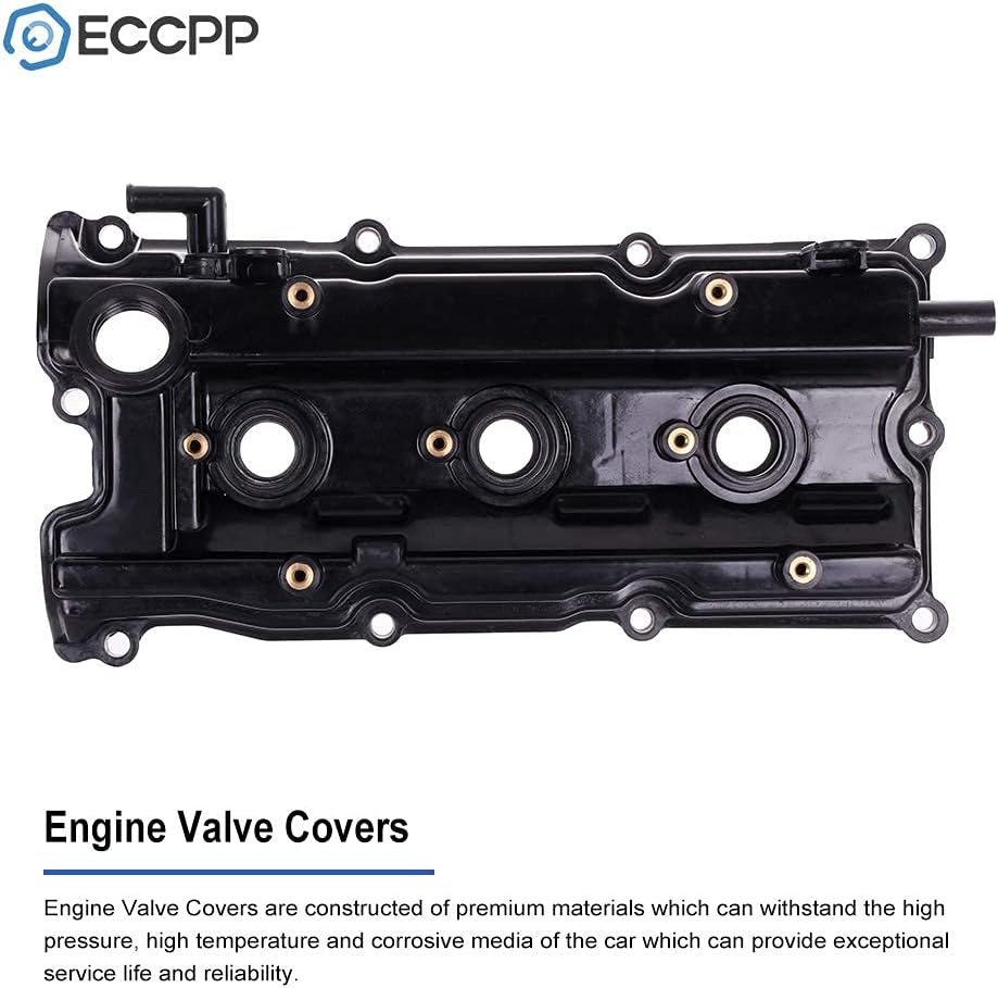 Engine Valve Cover with Gaskets Left Driver Side Pack of 2 L7464