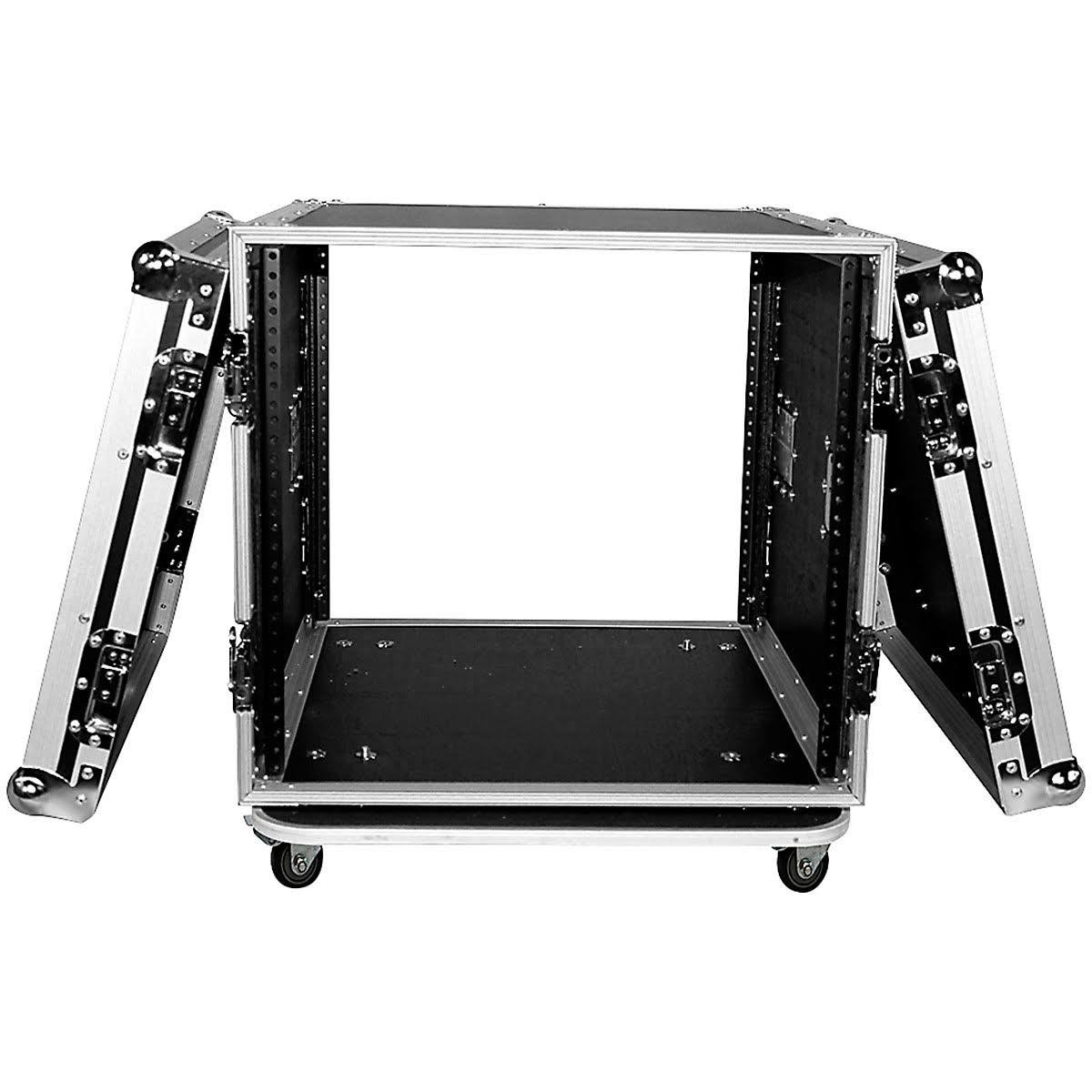 10U Amp Rack Mount Flight Case with Casters G694