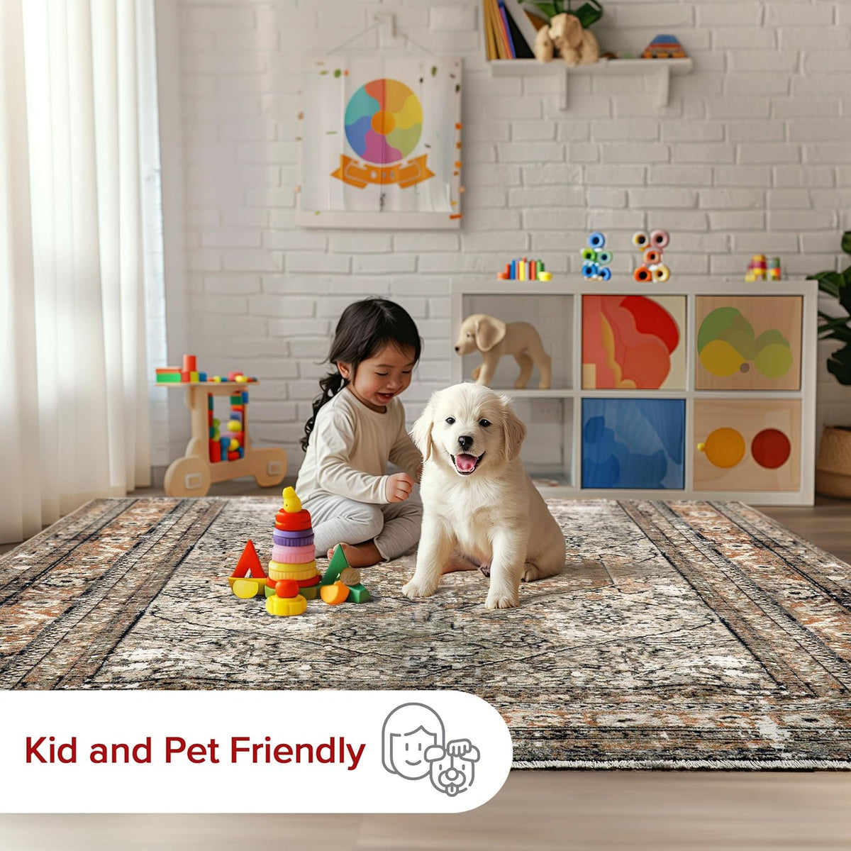 Charvi 12' x 16' Power Loomed Area Rug Y30086