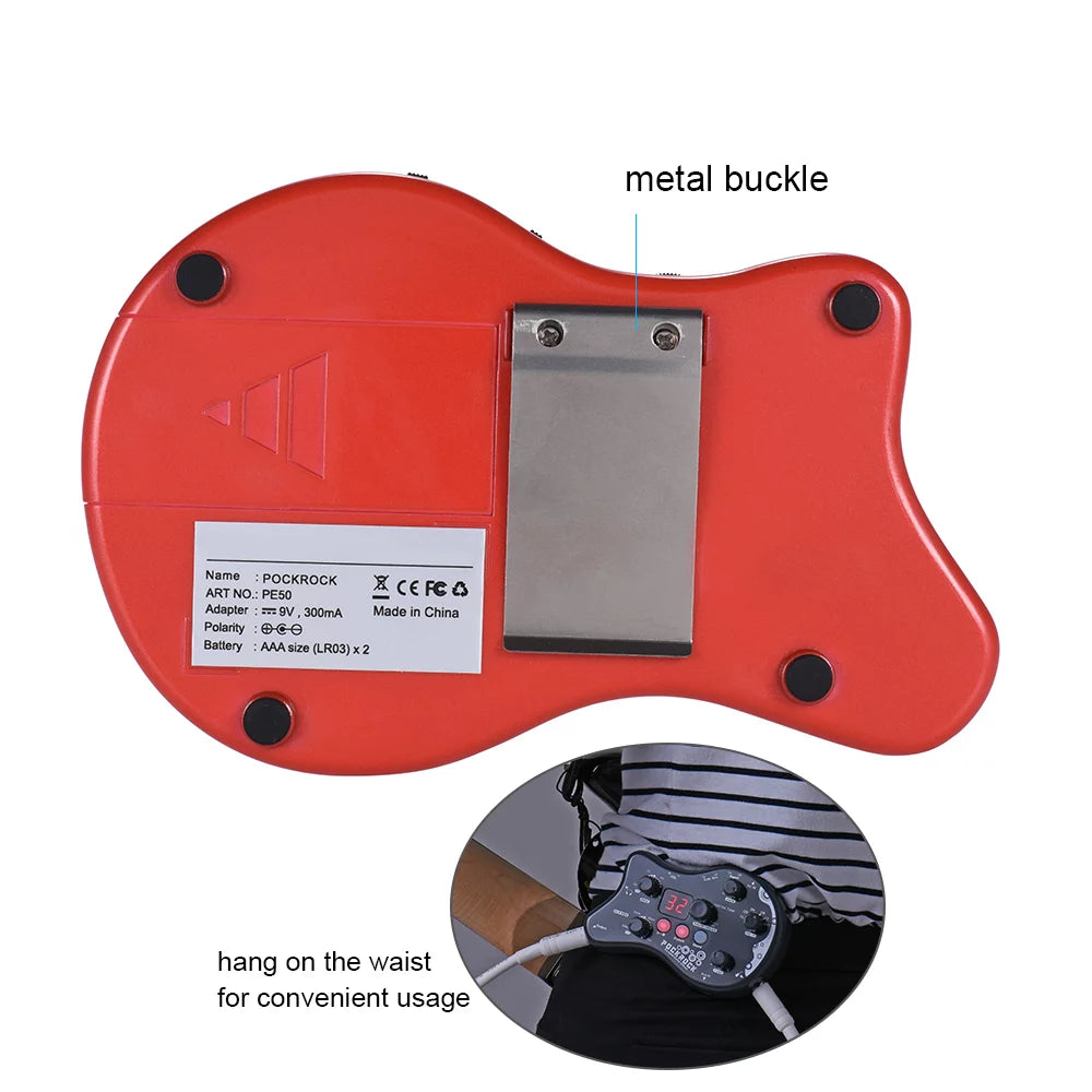 Portable Guitar Multi-effects Processor with Power Adapter B729977