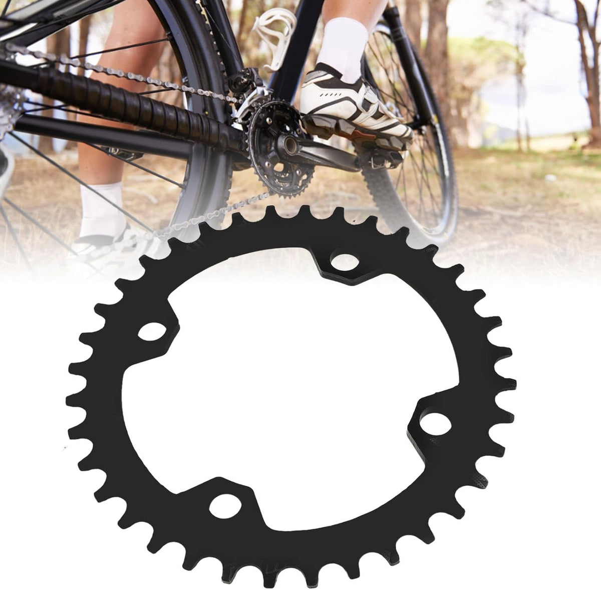 104 BCD 36T Round Single Narrow Wide Bicycle Chainring S786054