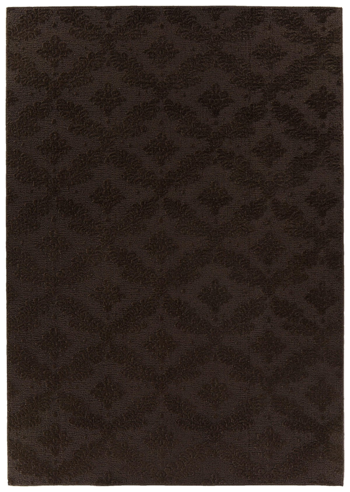 4 ft. x 6 ft. Indoor Throw Rug Mocha C33708