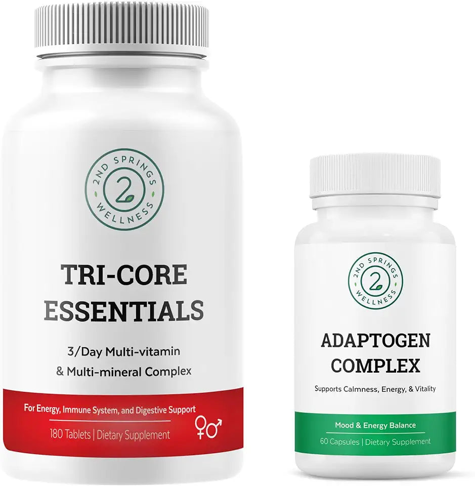 Multivitamin Multimineral Adaptogen Complex Bundle J41335