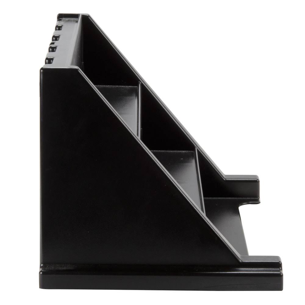 9 Bins Black Organizer Rack S3371