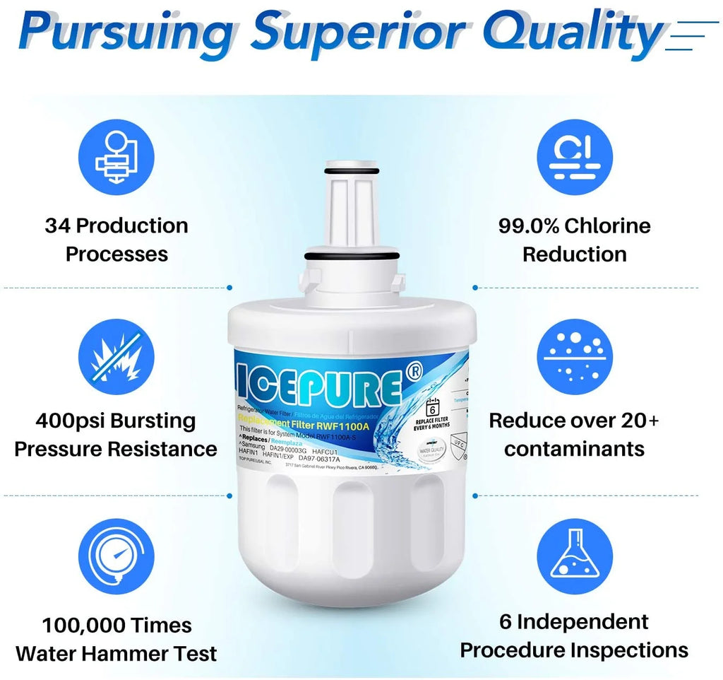 Refrigerator Water Filter 4 Pack M971864