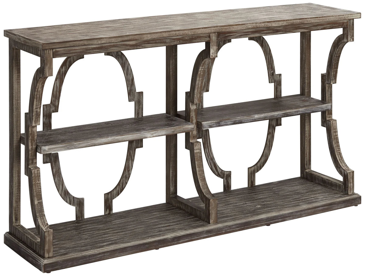 Chestnut 3 Tier Console A826