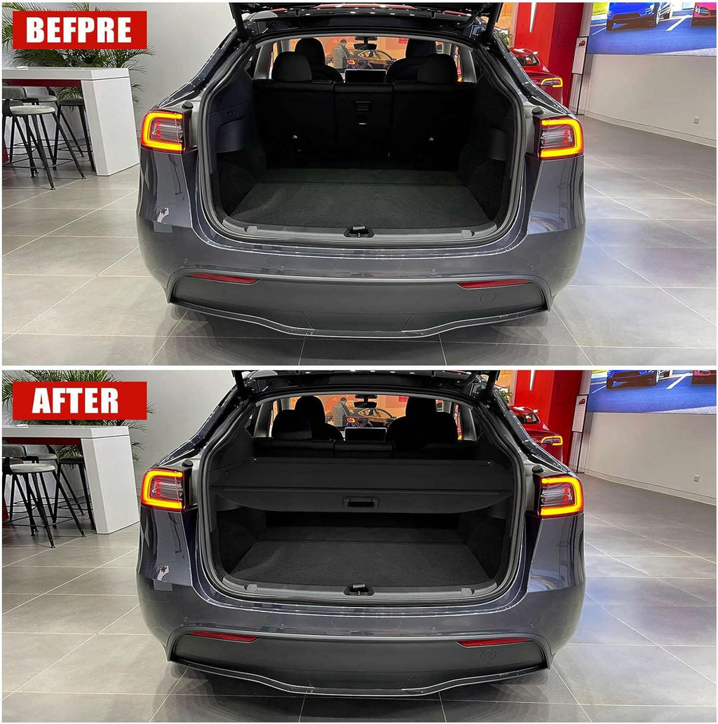 Waterproof Retractable Car Trunk Cover Pack of 2 D3528