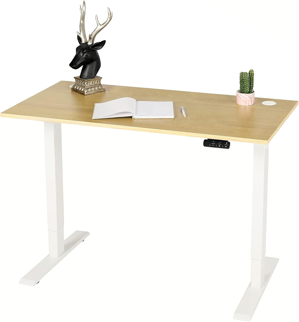 Electric Standing Desk, Dual Motor Height Adjustable Sit Stand Desk I756851