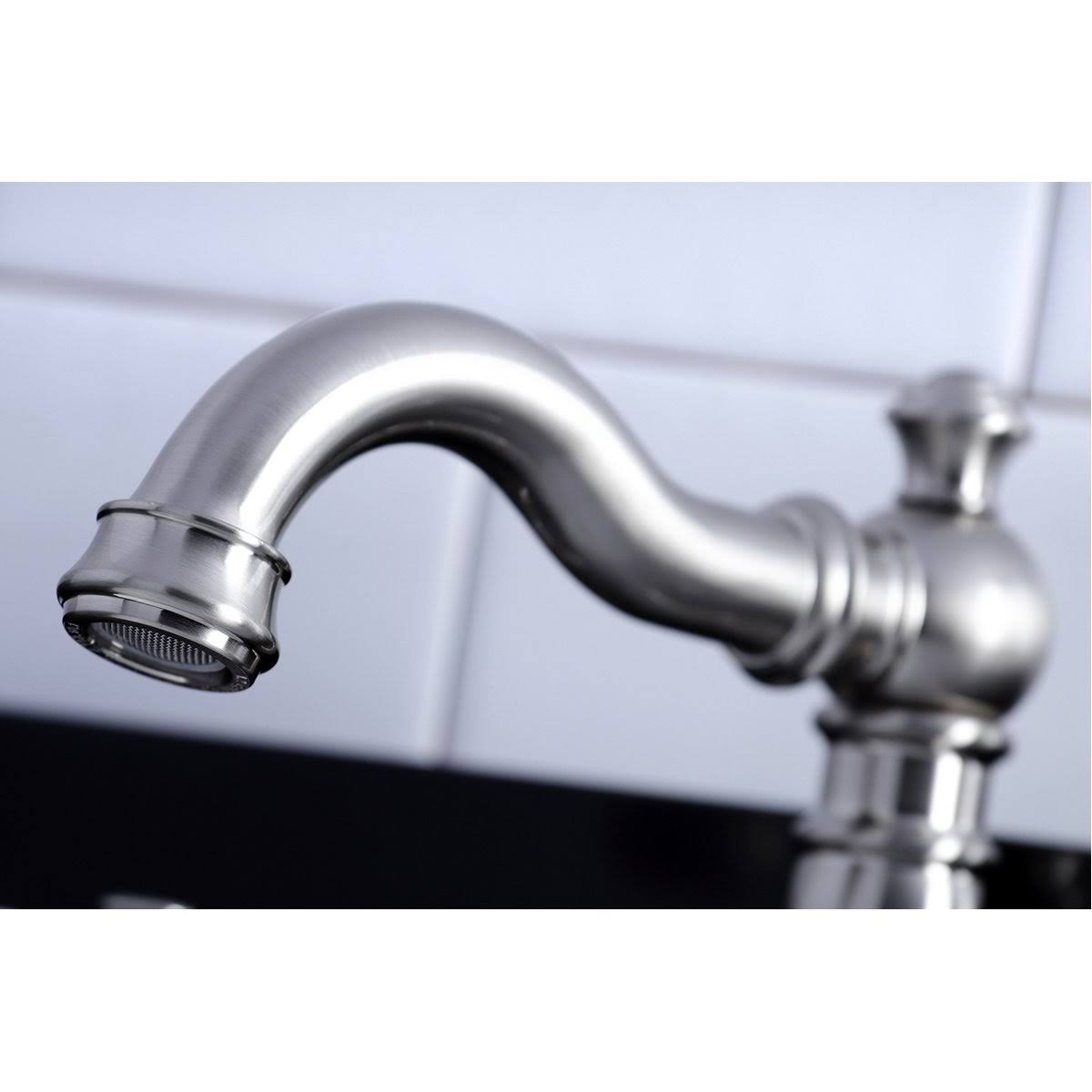 Black Stainless Widespread Bathroom Faucet J89703