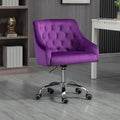 Navy Blue Swivel Height Adjustable Office Chair V693