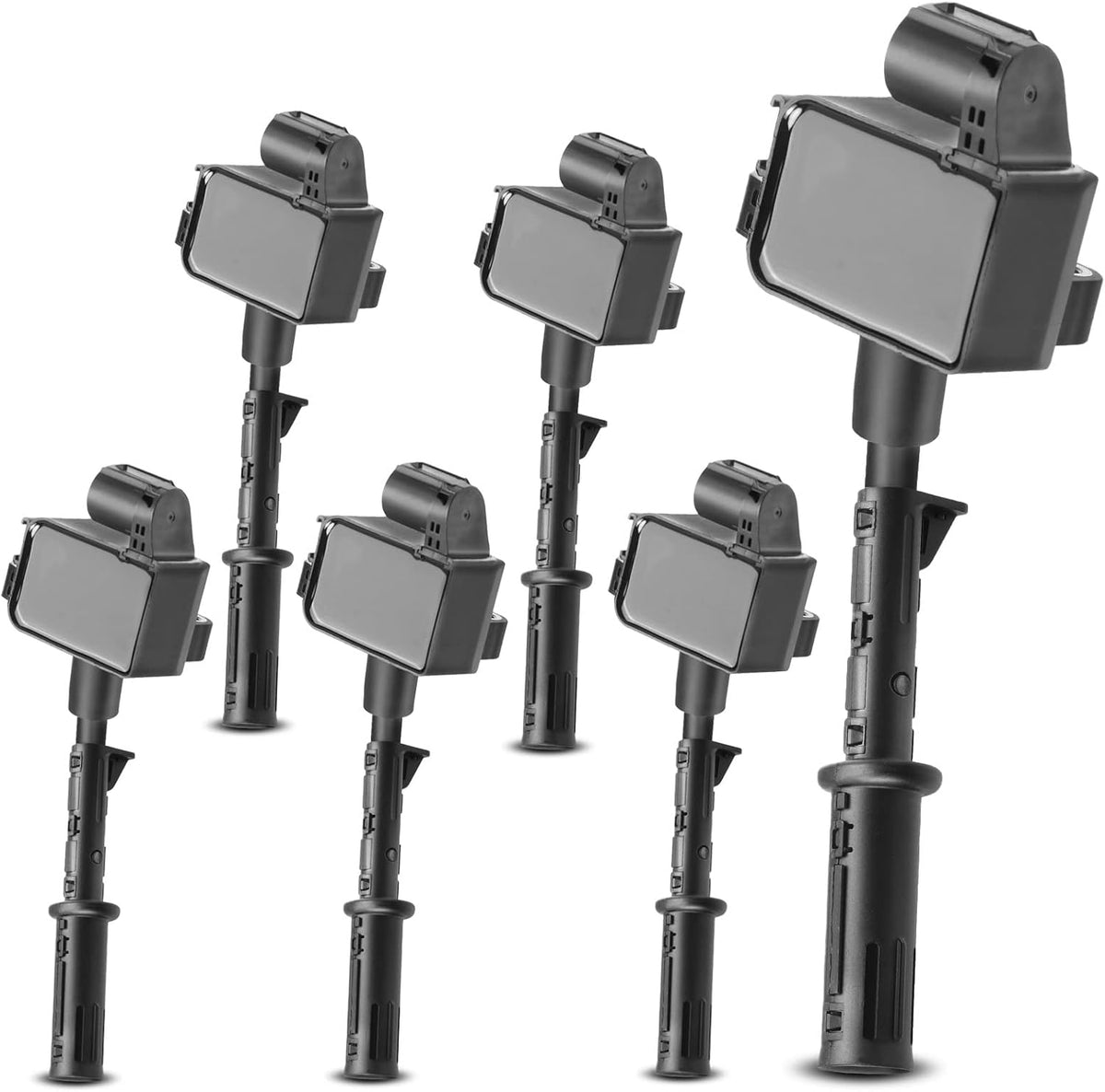 Ignition Coil Pack Compatible with Mercedes-Benz W166 ML350 2014-2015 V6 3.5L 6-PC O47910
