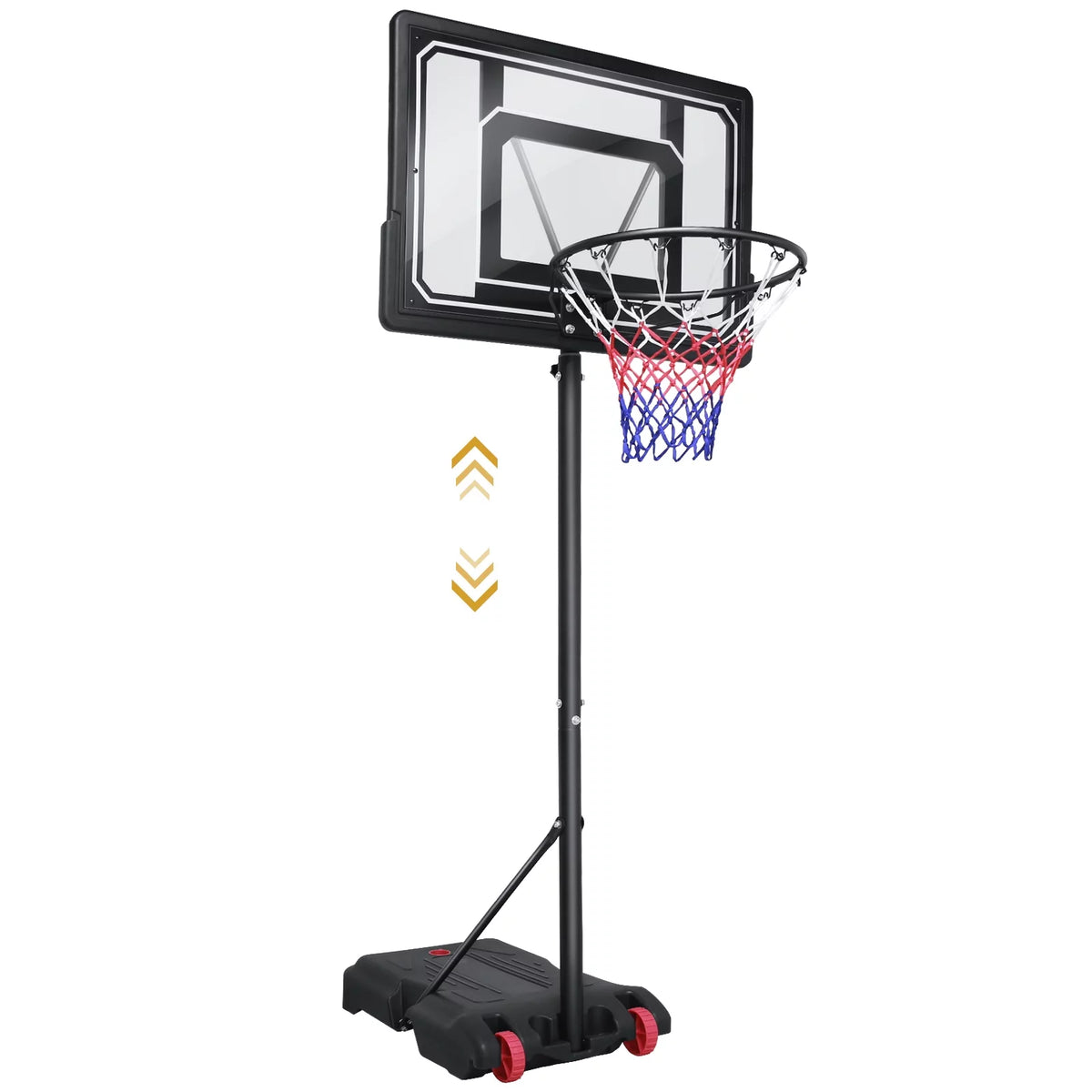 Portable Basketball Hoop & Goal 5 - 7 ft Height Adjustable X239
