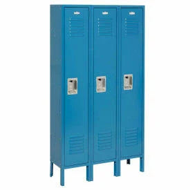Blue 3 Door Locker A6502