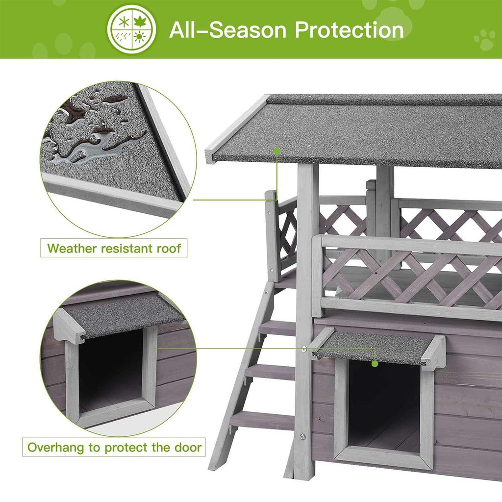 Cat House with Door W711