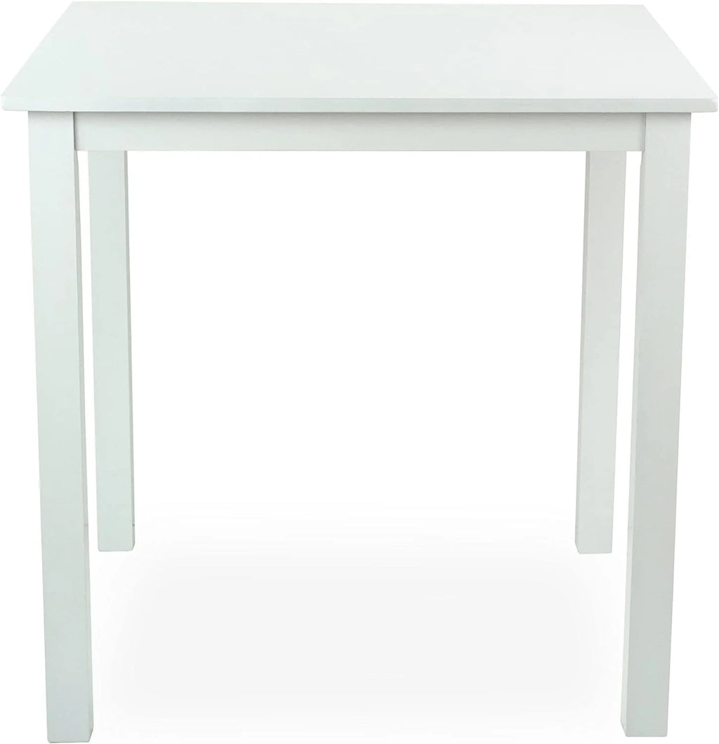 White Solid Wood 2 Piece Dining Set H3675