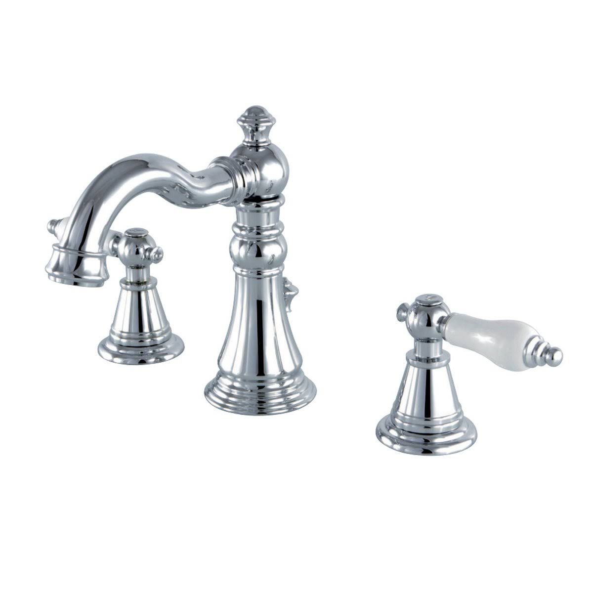 Black Stainless Widespread Bathroom Faucet J89703