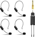 2.4G Wireless Microphone System with Headset Mics and Handheld Mics N2536