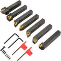 7 Pcs Carbide Lathe Cutting Tools Set F571522