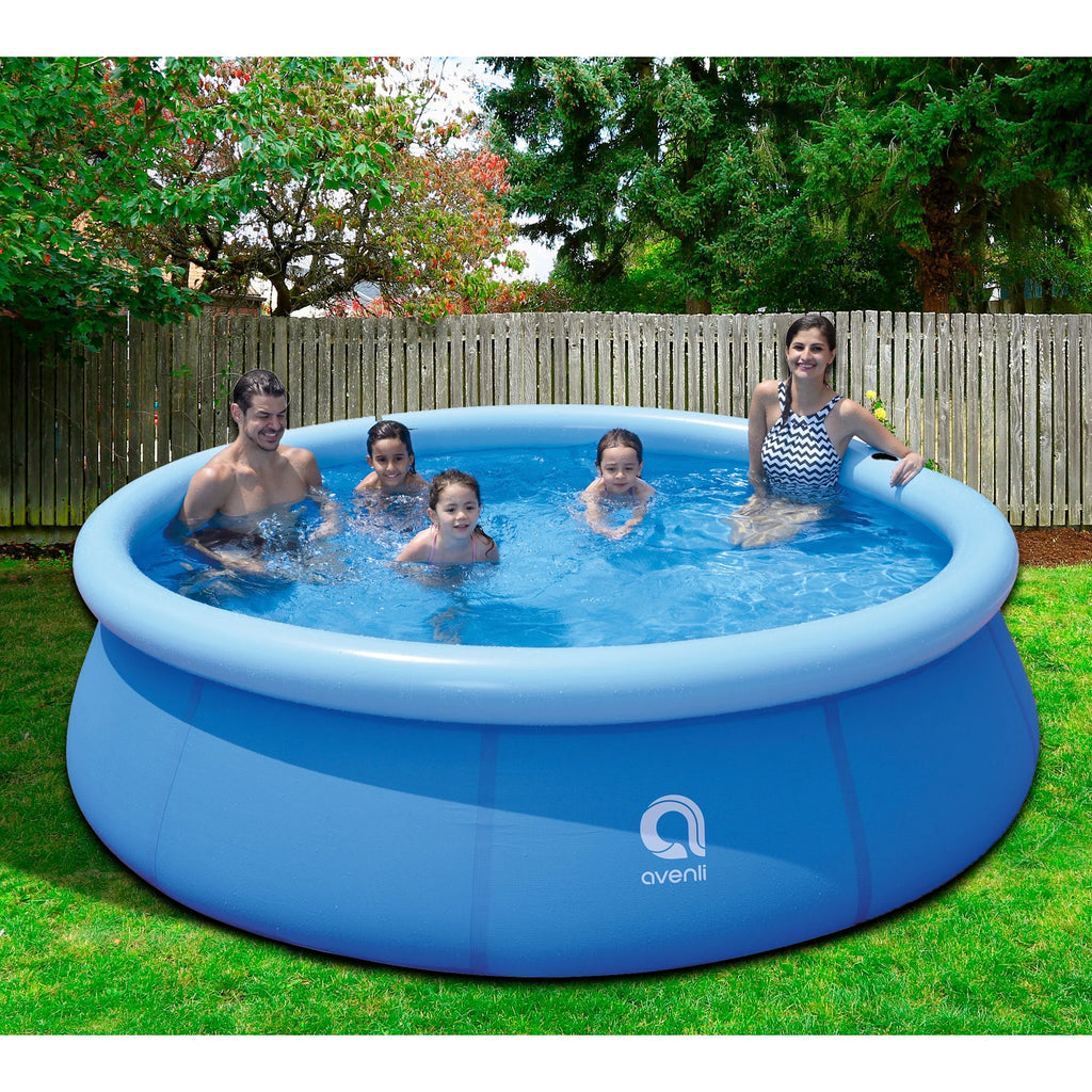 10 Ft x 30 In Inflatable Swimming Pool X189615