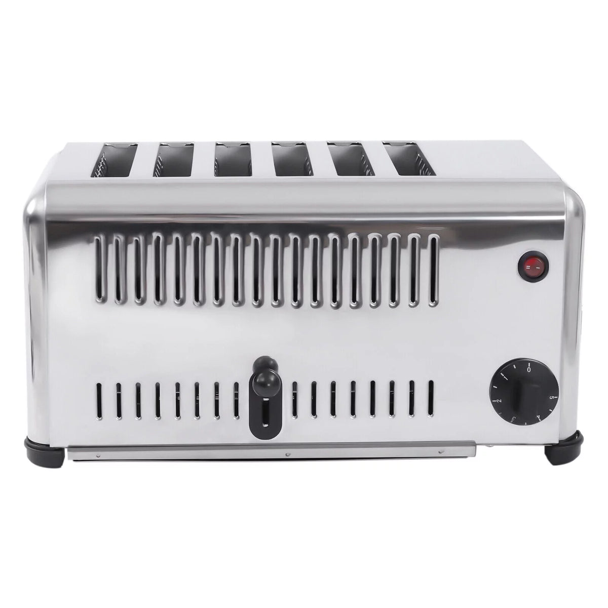 6 Slices Pop-Up Electric Stainless Steel Toaster L18949