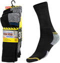 Cotton Diabetic Crew Boot Socks Men's Size 10-13 J967