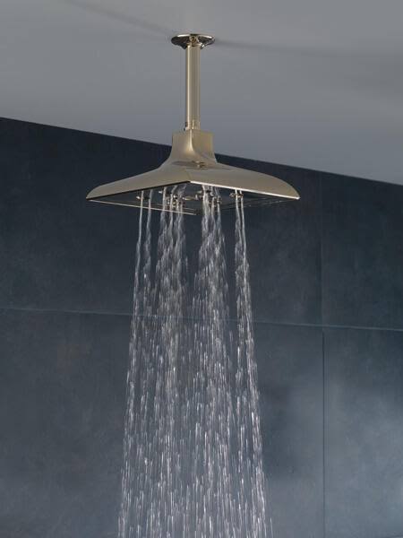 Polished Nickel Ceiling Raincan Showerhead K9241