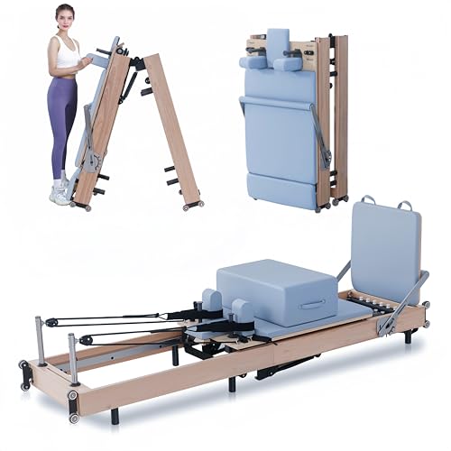 Aluminum Pilates Reformer Machine with Jump Box F46813