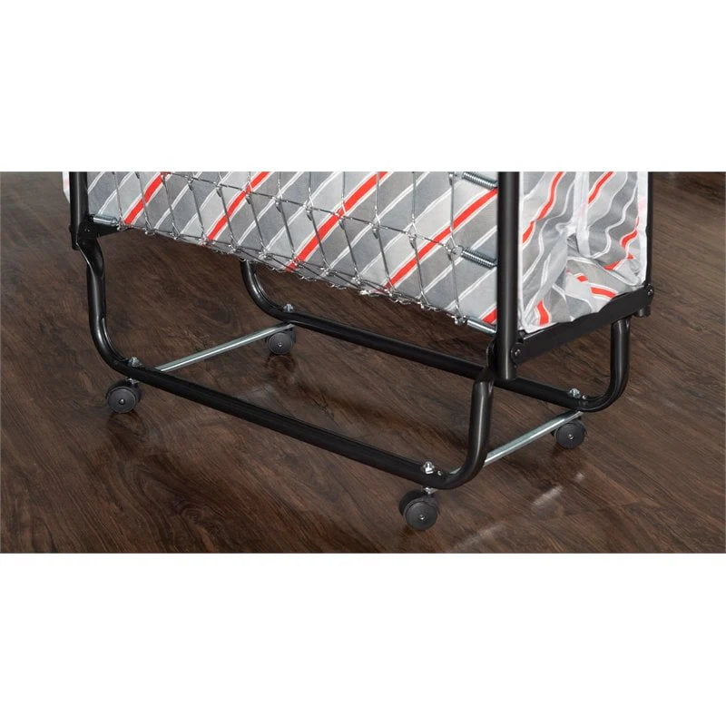Folding Rollaway Guest Bed with 4 Innerspring Mattress B5277
