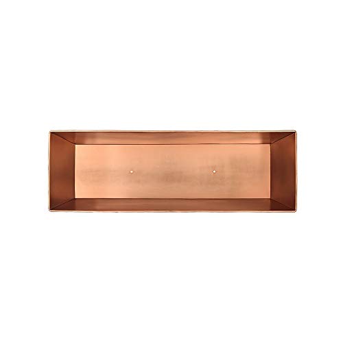 Large Copper Flowerbox Planter S900