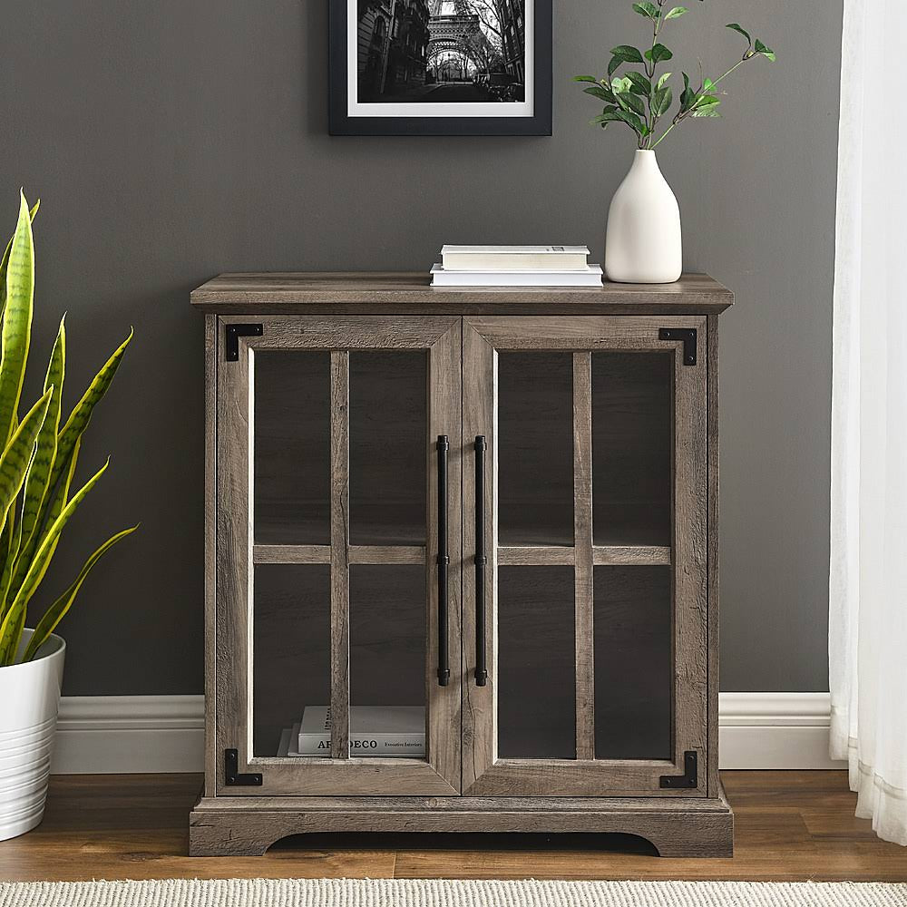 Glass Door Accent Cabinet G271