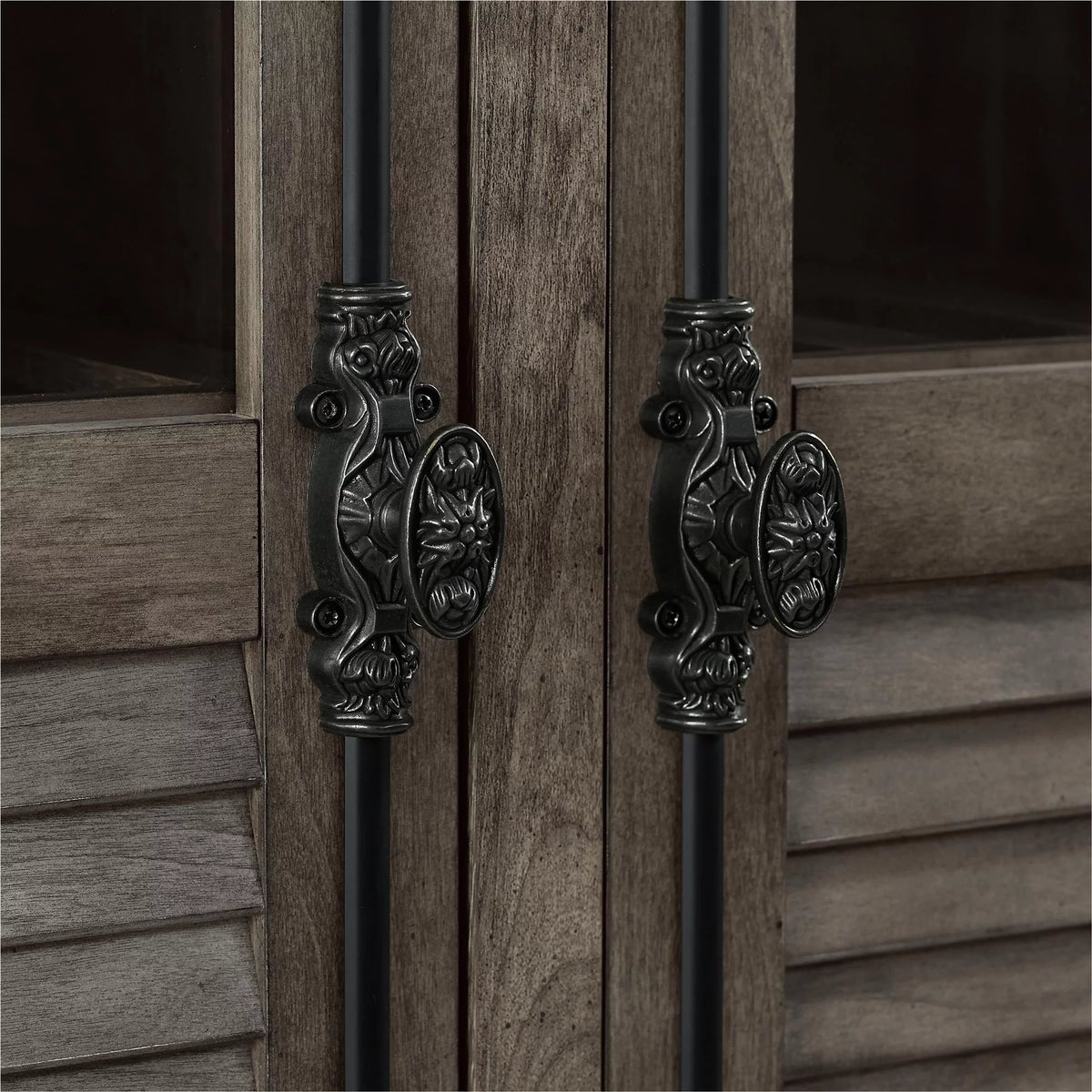Weathered Oak Beverage Cabinet X770