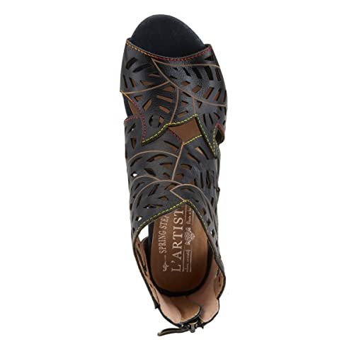 Hand Painting Platform Sandals E451000