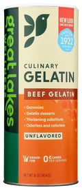 Unflavored Beef Gelatin Powder, 1 LB N673339