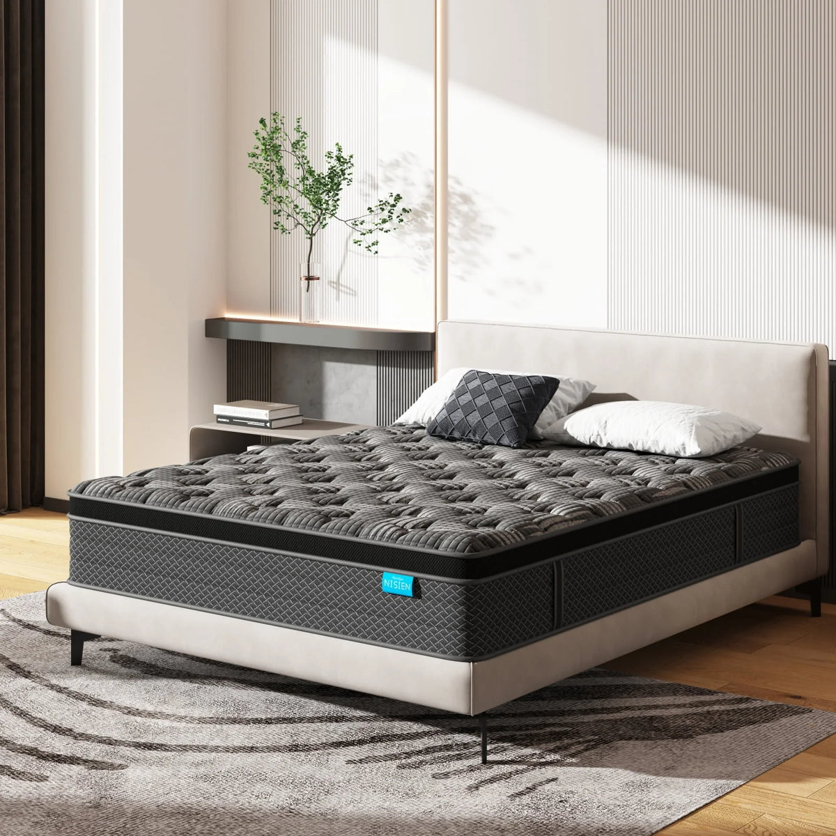 CertiPUR-US Certified Memory Foam Pocket Spring Hybrid Mattress V19517