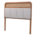 Wood & Fabric King Size Headboard K34349