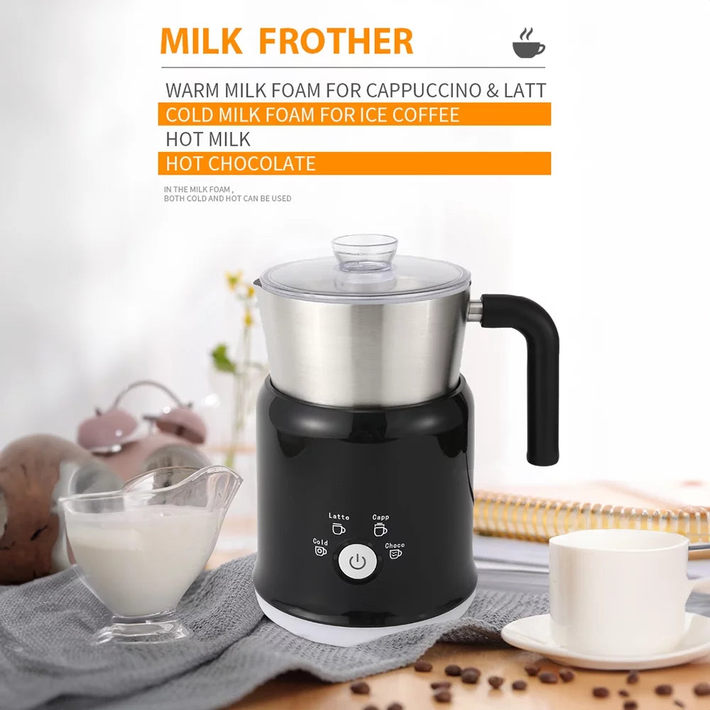 Detachable Electric Milk Frother and Steamer 700ml 600W 5 in 1 V95013
