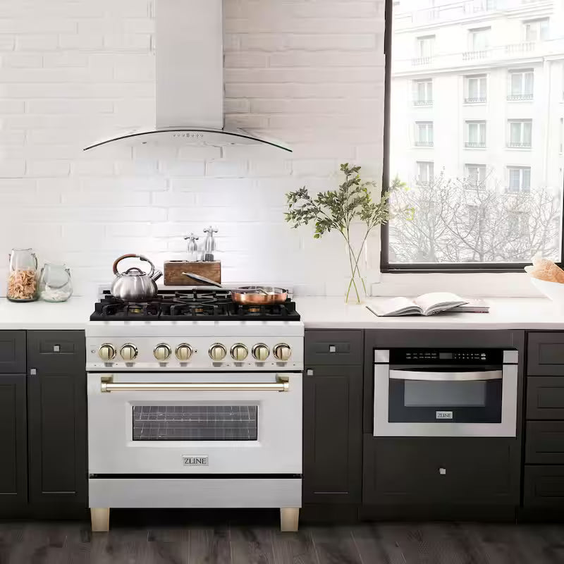 36 in. 6 Burner Dual Fuel Range Stainless Steel J8685