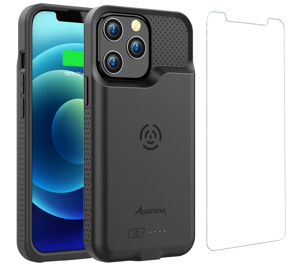 Black 6500mAh Battery Case for iPhone 13 Pro Max M30735