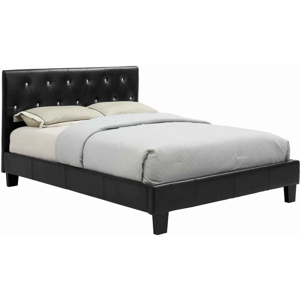 California King Wooden Bed with Bun Feet X780066