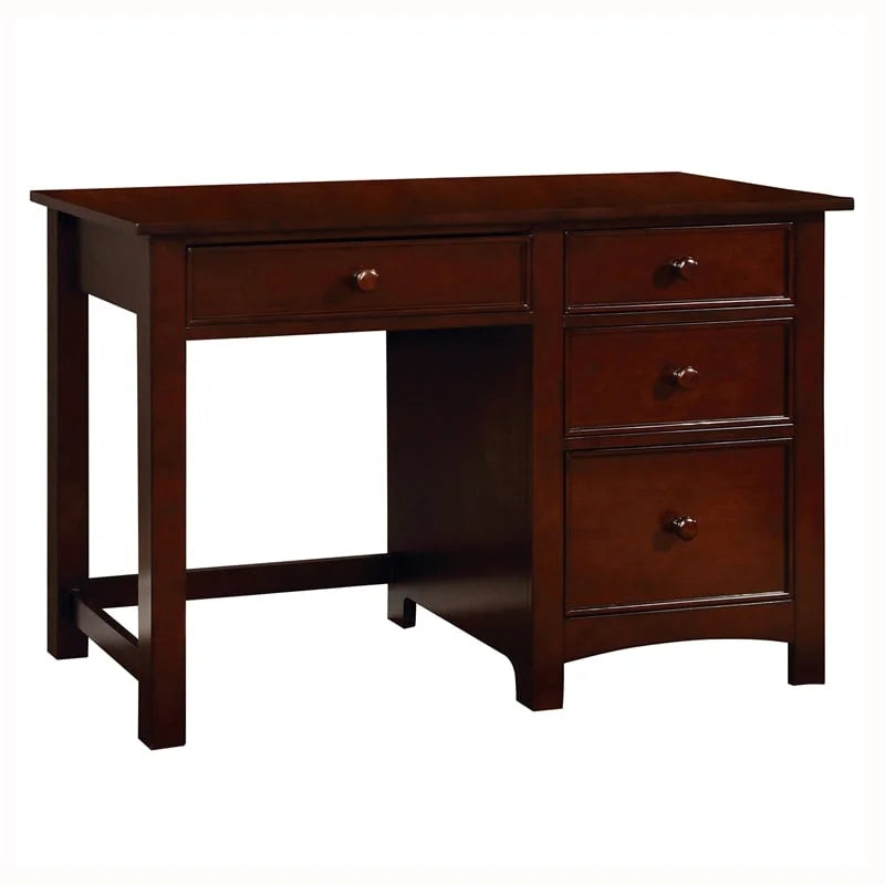 Solid Wood Kids Desk in Cherry Finish C85136