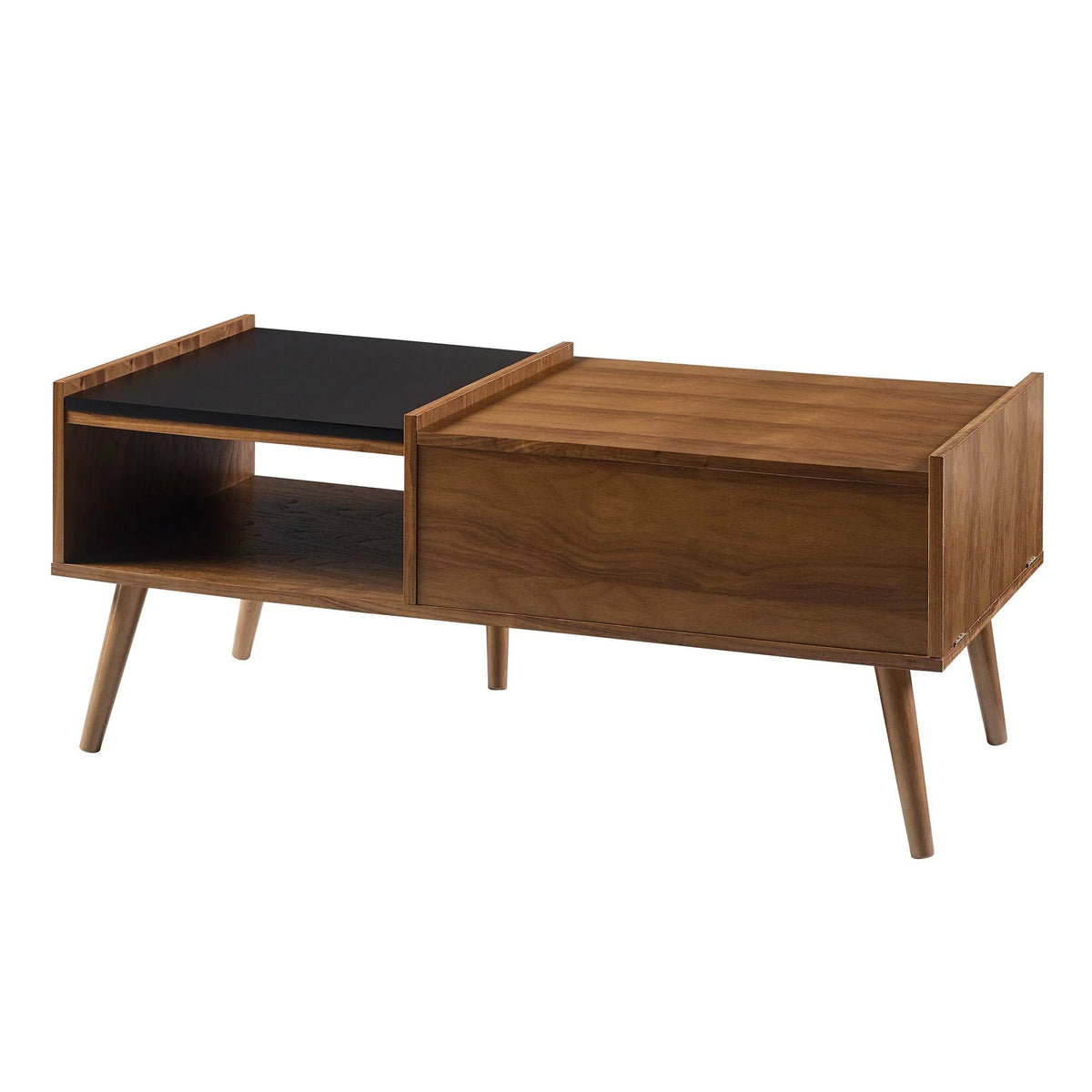 Walnut Black Coffee Table Y67877