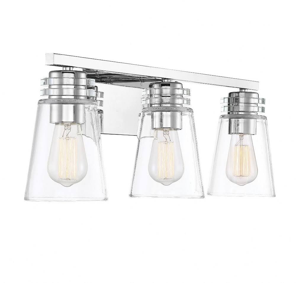 3 Light Noble Brass Bath Bar H570147