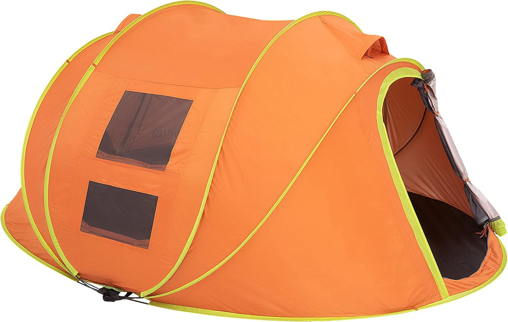 4 Person Pop Up Tent Waterproof Portable Camping Tent K55281