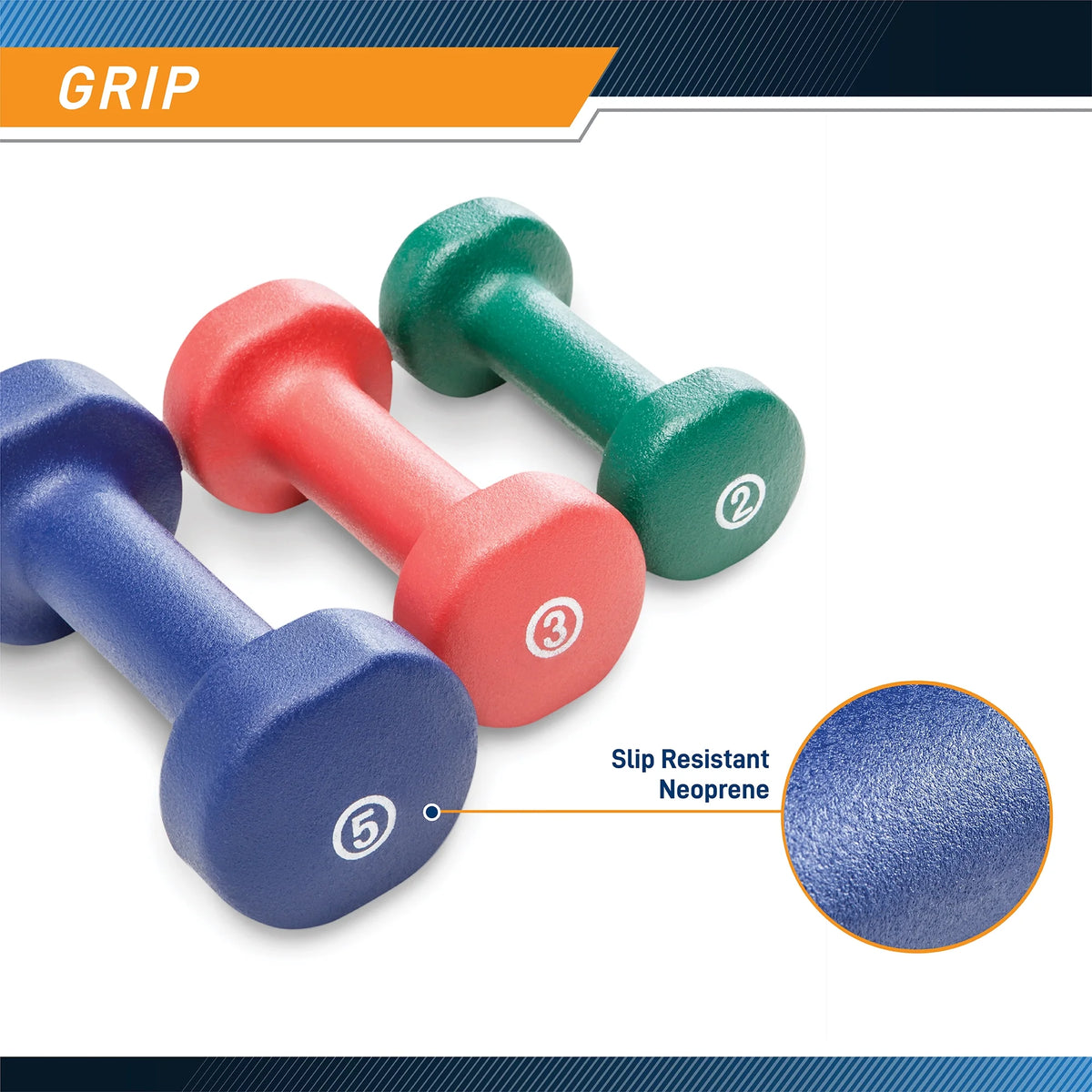 Neoprene Dumbbell Set E96396